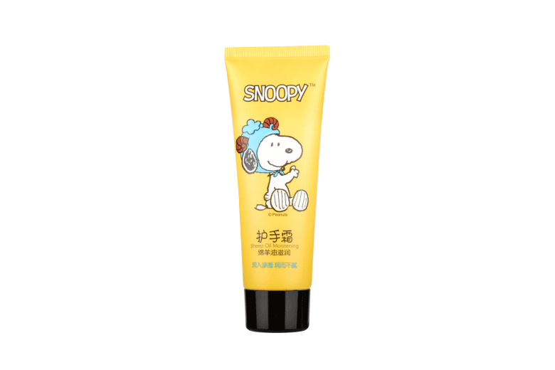 SNOOPY護手霜（綿羊油滋潤）正面