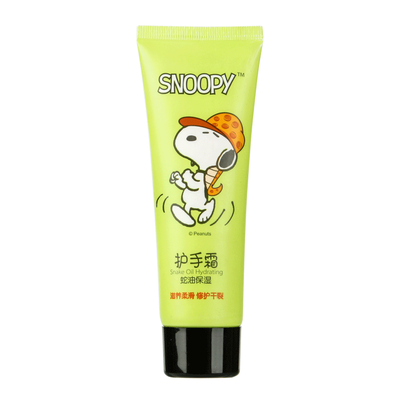 SNOOPY護手霜（蛇油保濕）正面